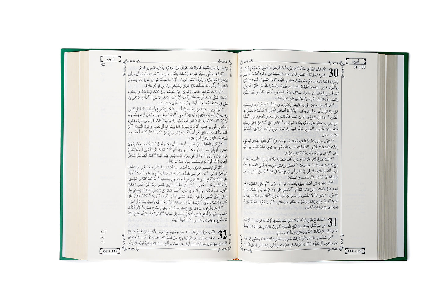 Arabic Bible, Sharif Translation, Medium 6 x 8.25" Hardcover ungilded edges